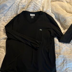 Lacoste Black Long Sleeve Shirt